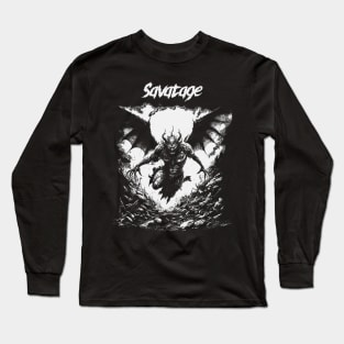 Mysterious Abyss Savatage Long Sleeve T-Shirt